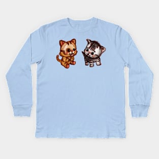 kittens Kids Long Sleeve T-Shirt